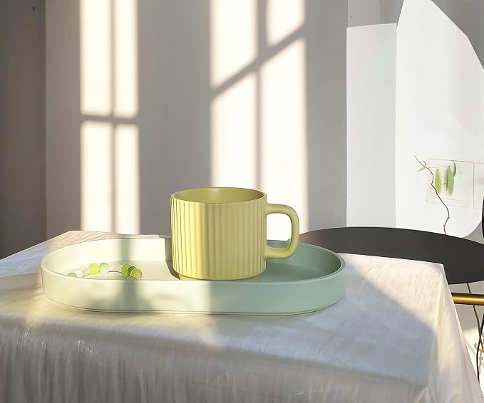 Green Small Tray, 3 Pack Oval Tray - Image 4