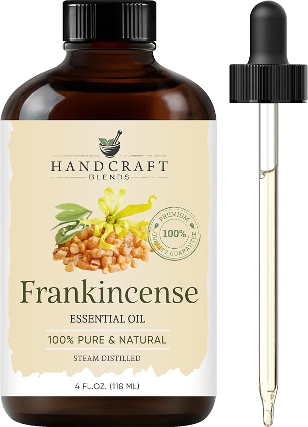 Handcraft Blends Frankincense Essential Oil – Huge 4 Fl Oz – 100% Pure and by HandcraftBlends