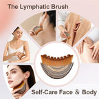 2 PCS Lymphatic Contour Face Brush, Manual Lymphatic Drainage Massager - Image 6