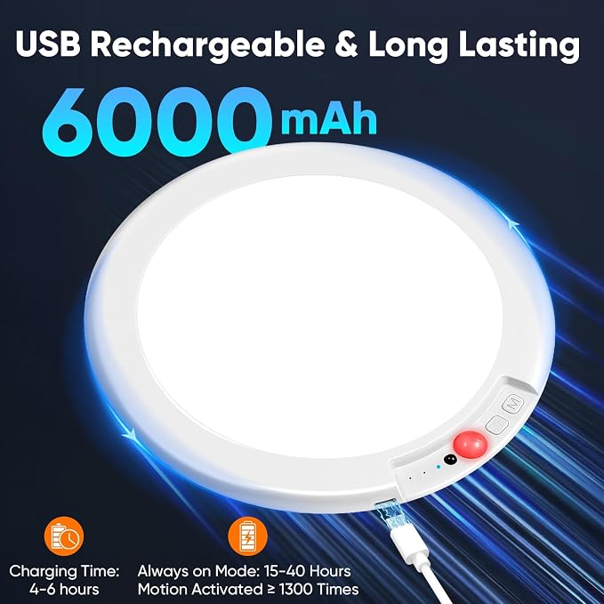 Bairth Rechargeable Motion Sensor Ceiling Lights - Image 7