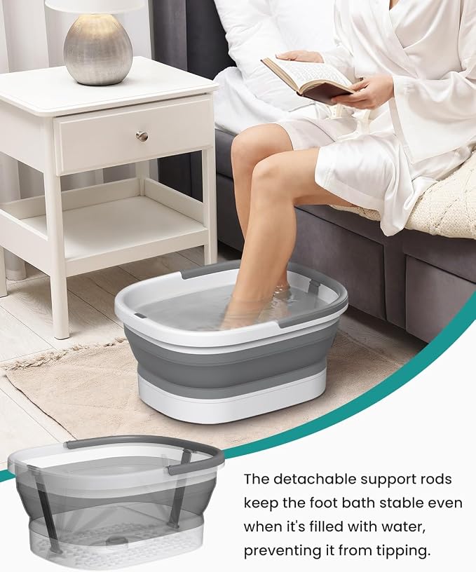 Nekteck Foot Soaking Tub Collapsible Bucket - Image 5