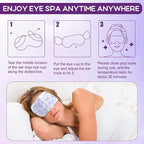 XPCARE 32 Pack Steam Eye Masks for Dry Eyes, SPA Warm Sleep Eye Mask, - Image 7