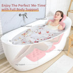 Luxury Bath Cushion, Full Body Bathtub Pillow - Image 3