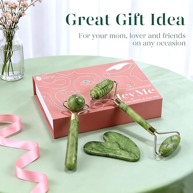 BAIMEI IcyMe Gua Sha and Jade Roller - Image 8