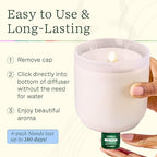 Lifelines Flameless Candle Aromatherapy Essential Oil Diffuser - Image 6