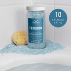 Village Naturals Therapy Tension Concentrated Mineral Bath Soak, Cedar Citrus - Image 3