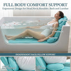 Extra Long Thick Full Body Bath Pillow - Image 3