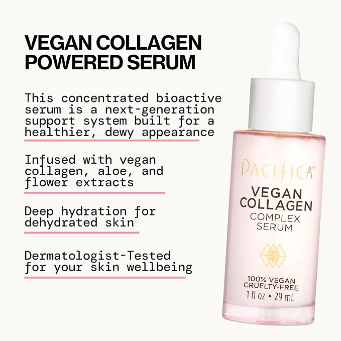 Pacifica Vegan Collagen Complex Face Serum Anti Aging Hydrating Serum - Image 8