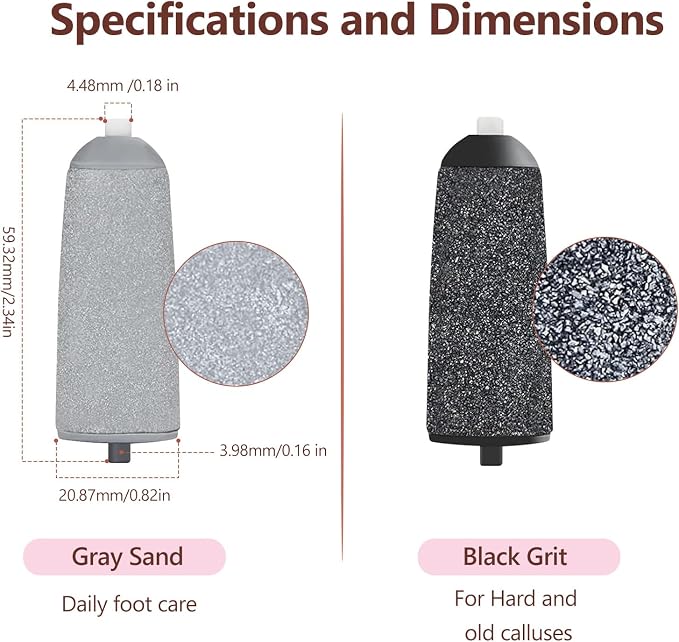9 Pack Pedicures Replacement Heads - Image 3
