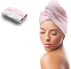 KEEPOZ Hair Towel Wrap Quick Dry 100% Cotton Super Absorbent Turban Head Wrap by KEEPOZ