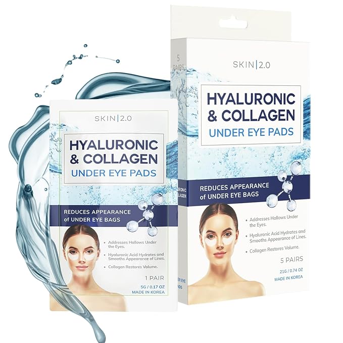 Skin 2.0 Hyaluronic Acid and Collagen Under Eye Patches by Skin20