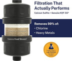 HammerHead Showers® Solid Metal Shower Head Filter – KDF 55 Shower Filter - Image 2