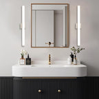 LED Bathroom Vanity Light Fixtures 31.5in Brushed Nickel, Dimmable24W 4000K - Image 7