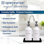 Spacewiser Countertop and Vanity Tray – Small 7.7” Silicone Tray, Soap - Image 2