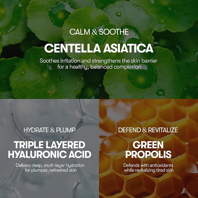 VT COSMETICS CICA Daily Soothing Mask 30 Sheets, Centella Asiatica & Hyaluronic - Image 3