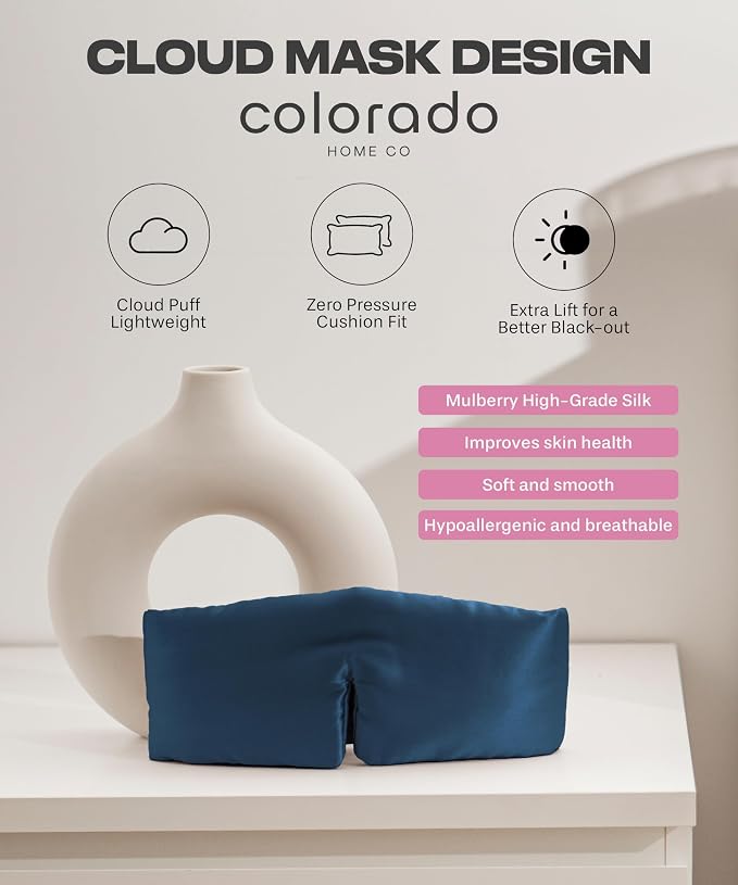 SUNDAYSILKS™ | Adjustable Silk Sleep Mask - Image 3