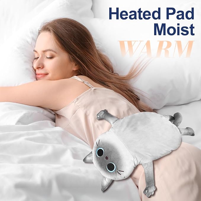 Microwave Heating Pad for Cramps Pain Relief, 17 * 9'' Moist Microwavable - Image 6