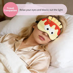 PERFECTSIGHT Sleep Eye Masks, Cute Sleep Eye Cover Lightweight Adjustable - Image 2