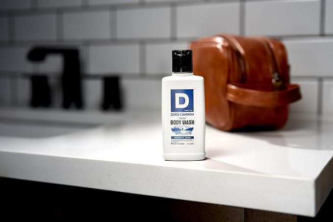 Duke Cannon THICK Body Wash for Men – High-Viscosity Shower Gel, Midnight Swim - Image 7