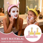 Snail Face Wash Headband Skincare & Wrist Bands - Image 4