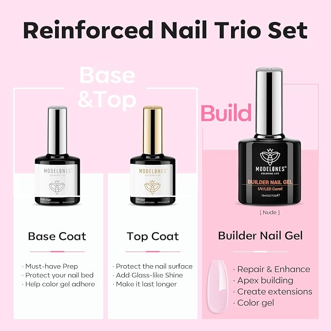 modelones Builder Nail Gel - Image 2
