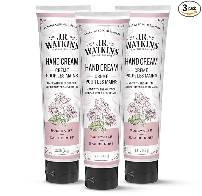 J.R. Watkins Natural Moisturizing Hand Cream, Hydrating Hand Moisturizer by JRWatkins