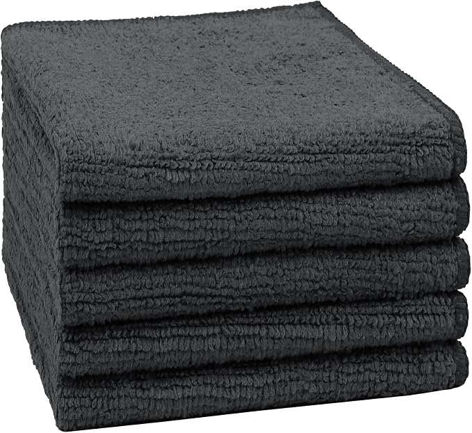 Orighty Washcloths, 5 Pack Microfiber Face Towels, Highly Absorbent and Soft by AllRightinOrighty