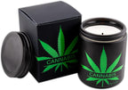 Lulu Candles | Cannabis | Luxury Scented Soy Jar Candle | Hand Poured in The - Image 2