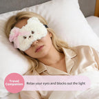PERFECTSIGHT Sleep Eye Masks, Cute Penguin Plush Sleep Eye Cover Lightweight - Image 3