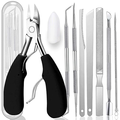 10-Pack Ingrown Toenail Tool, Toenail File and Lifters, Professional Surgical by EODIEBN