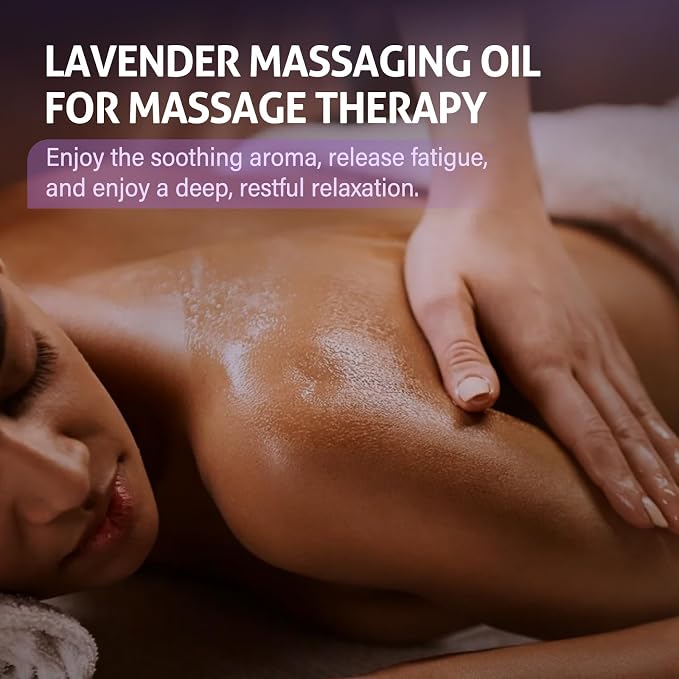 Lavender Sensual Massage Oil for Couples–Relaxing Body Massage Oil for Date - Image 5