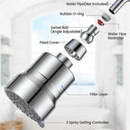 Filtered Shower Head, 3 Modes High Pressure Shower Head - Image 7