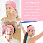 Whaline 4 PCS Spa Headband, Make up Hair Band, Stretch Terry Cloth Headband - Image 6