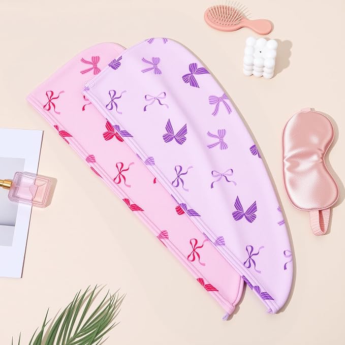 Unicorn Castle Microfiber Hair Towel - Image 6