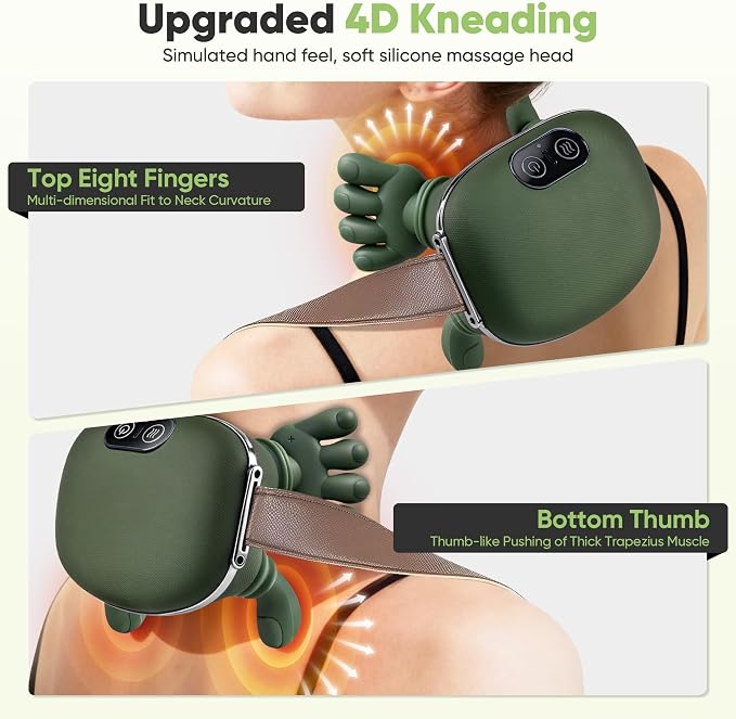 Shoulder and Neck Massager, Bionic Heated Massager, Neck Massager - Image 4