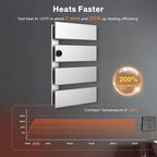K&KALONZO Electric Towel Warmer, 18.35" W x 31" H Wall-Mounted Towel Heater - Image 2
