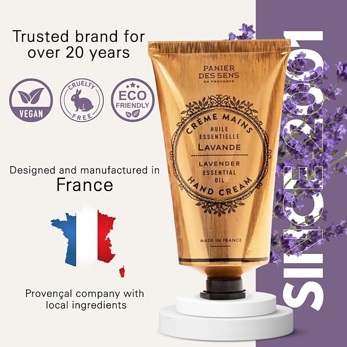 Panier des Sens – Lavender Hand Cream – Moisturizing Hand Lotion - Image 5