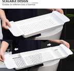 Bath Tub Tray - Stretchable, Strong Load-Bearing, Anti-Slip Design - Ultimate - Image 3