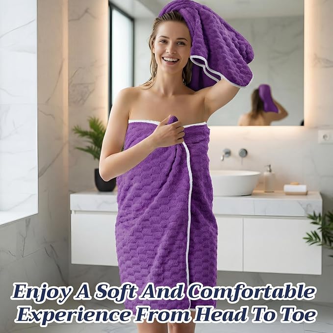 Gilprop 12 Pcs Soft Bath Towels Set - Image 5