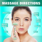 Jade Roller for Face Dpolla Dual-Sided Facial Massager - Image 3