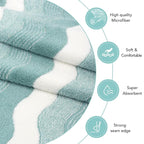 SUNLAND Microfiber Hair Towels Anti Frizz Hair Drying Towel Super Absorbent - Image 3