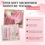 2 Pcs 40 x 24 Inches Large Microfiber Hair Towels Quick Dry Hair Towel Wrap - Image 6