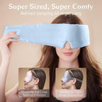 Silk Sleep Mask for Women and Men, Side Sleeper, 22 Momme Pure Mulberry Silk - Image 2