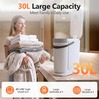 30L Large Towel Warmer, Rapid Dry & Heated 2 in 1 Towel Warmer Bucket - Image 3