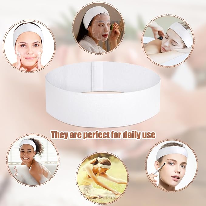 obeoby 150 Pieces Disposable Hairband - Image 7