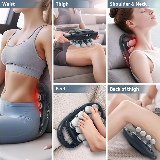 16 Head Massage Gun, Deep Tissue Percussion Massager - Image 2