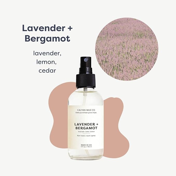 Calyan Wax Co. Lavender & Bergamot Room Spray - Image 2