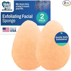 HartFelt 2ct Tear Drop Gentle Face Scrubber by HartFelt