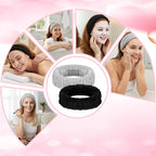 2PCS SPA Headbands, Make Up Headband Hair Headband - Image 4
