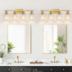 MOKATNG 4-Light Bathroom Light Fixtures, Vanity Light - Image 6